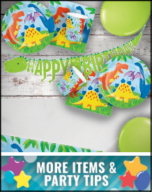 Dinosaur Roar Party Supplies, Decorations, Balloons and Ideas